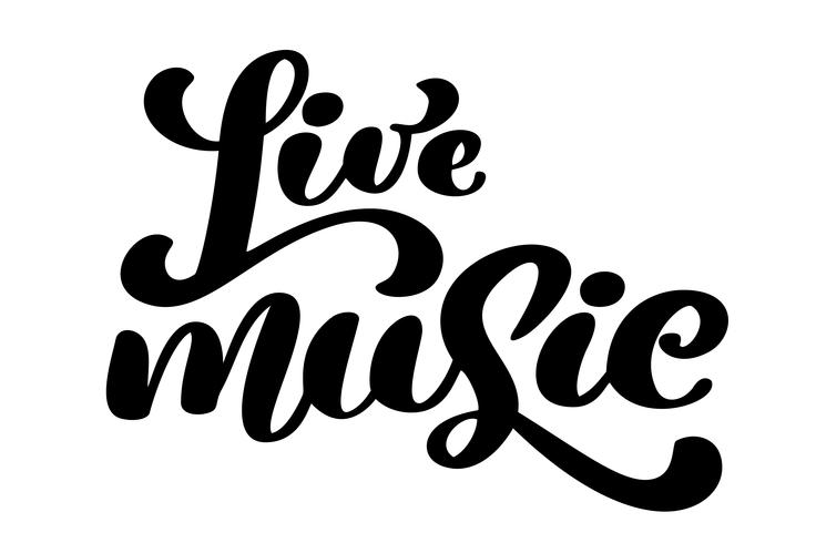 736x490 Live Music Sign Icon Karaoke Symbol