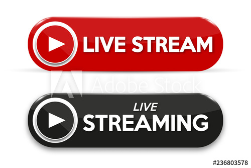 500x334 Live Streaming Concept Isolated Icon Vector Illustration