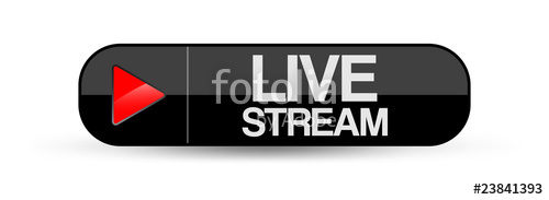 500x183 Live Stream Internet Button Stock Image And Royalty Free Vector