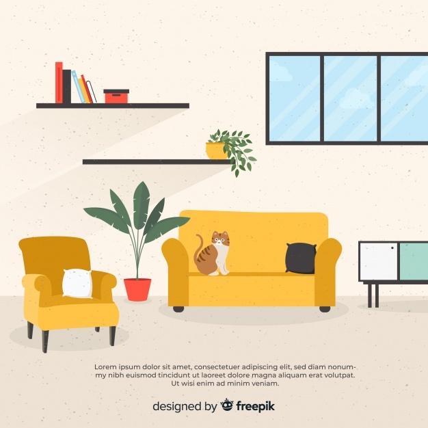 626x626 Living Room Vectors, Photos And Free Download