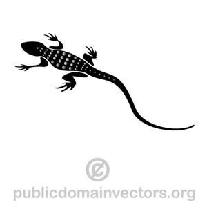 300x300 Illustration Of A Reptile Vector Graphics Of A Lizard With Long