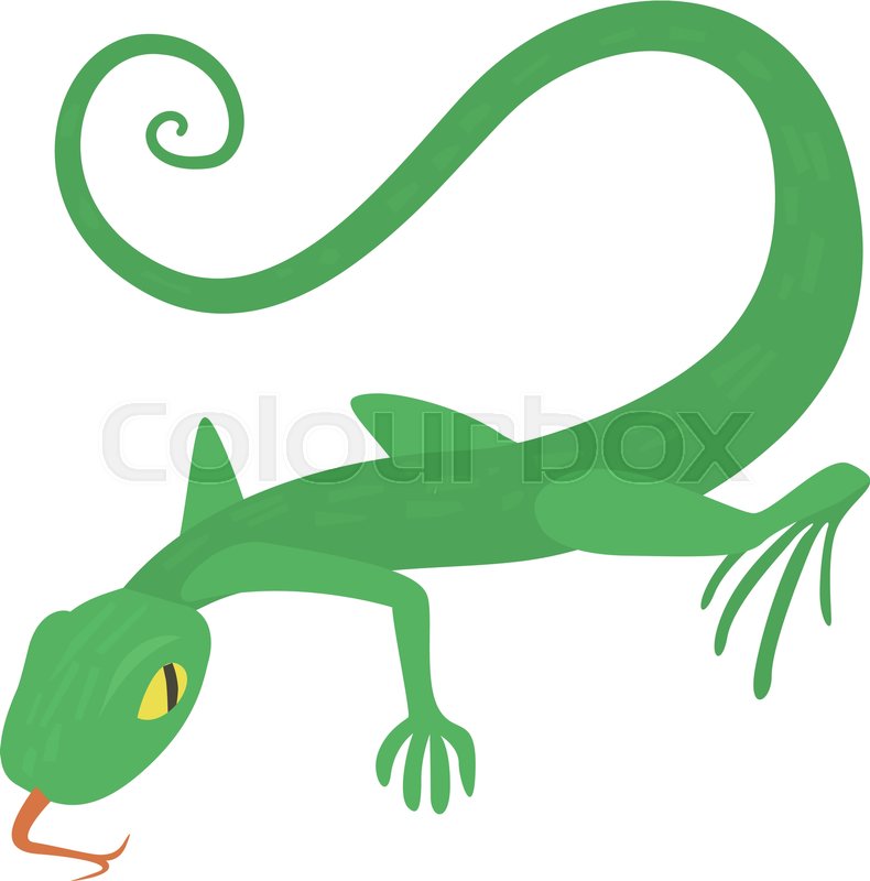 790x800 Lizard Icon Cartoon Illustration Of Stock Vector Colourbox