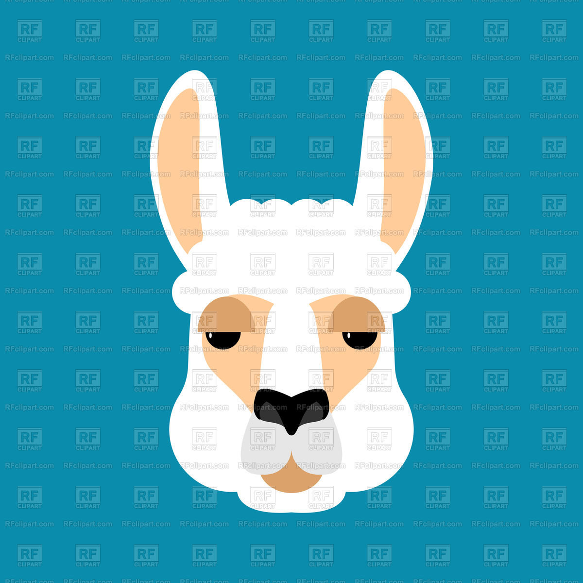 Llama Face Vector at Vectorified.com | Collection of Llama Face Vector ...