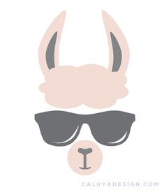 235x275 Llama Face Silhouette