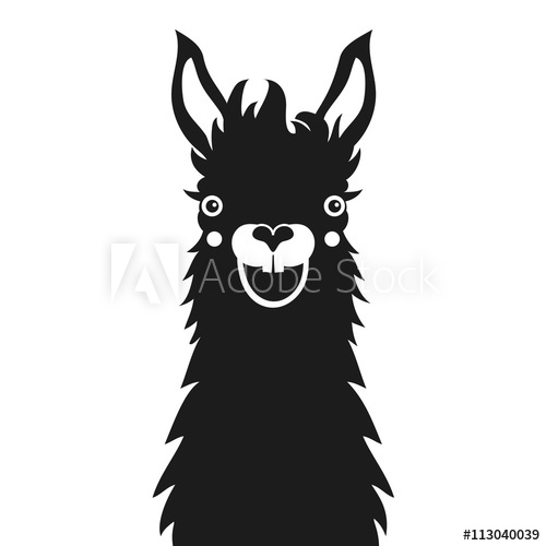 Llama Face Vector at Vectorified.com | Collection of Llama Face Vector ...