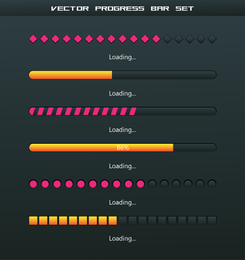 245x260 Progress Bar Vector Graphics To Download