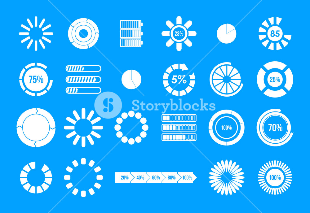 1000x688 Loading Icon Set Simple Set Of Loading Vector Icons For Web