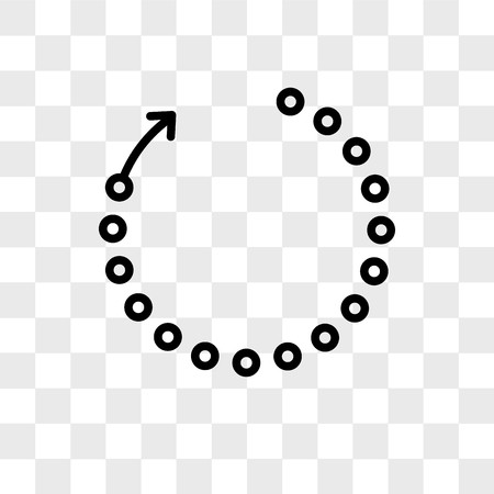 450x450 Loading Vector Icon Isolated On Transparent Background, Loading