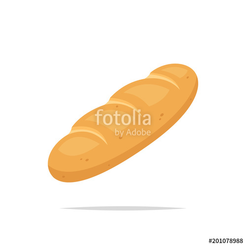 500x500 Loaf Of Bread Vector Illustration Stock Image And Royalty Free