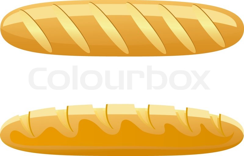 800x512 Bread Vector Illustration Isolated On Stock Vector Colourbox
