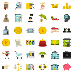 Loan Icons Set Flat Style Of Loan Vector Icons For Web 300x300 Loan Icons Set Flat Style Of Loan Vector Icons For Web