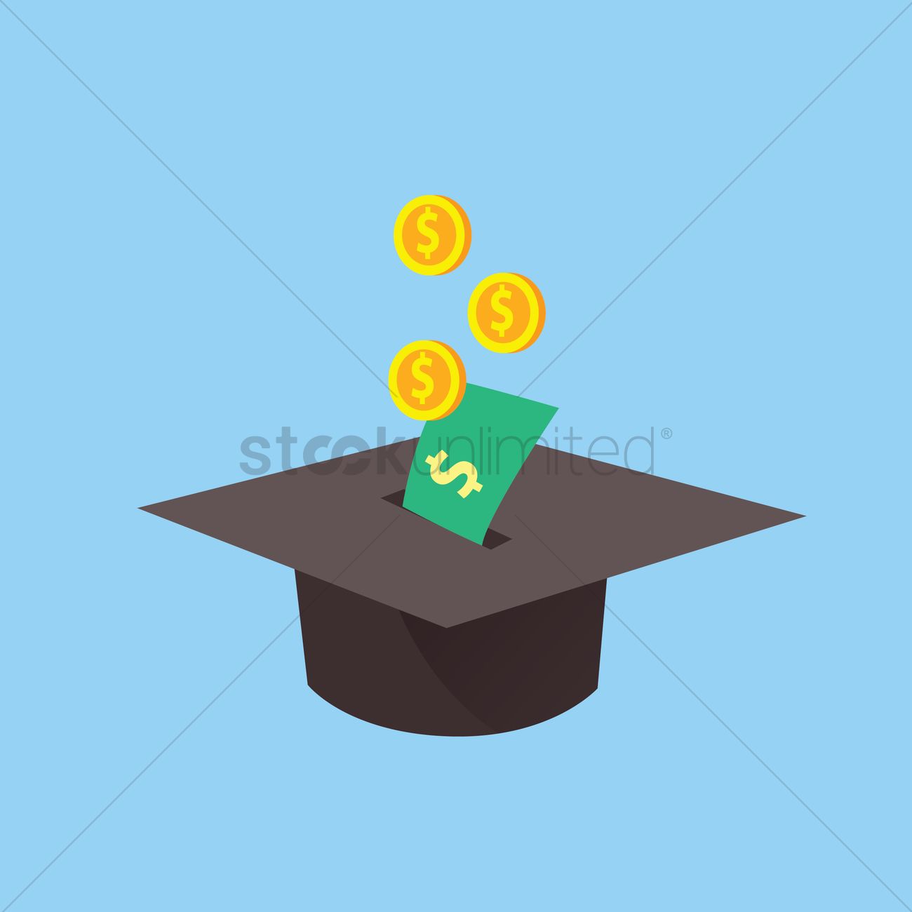 Education Loan Vector Image 1300x1300 Education Loan Vector Image