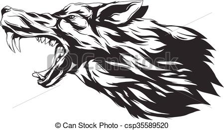 450x262 Cabeza, Vector, Lobo, T Shirt