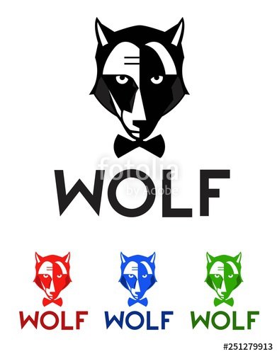 391x500 Logo Vector Lobo Stock Image And Royalty Free Vector