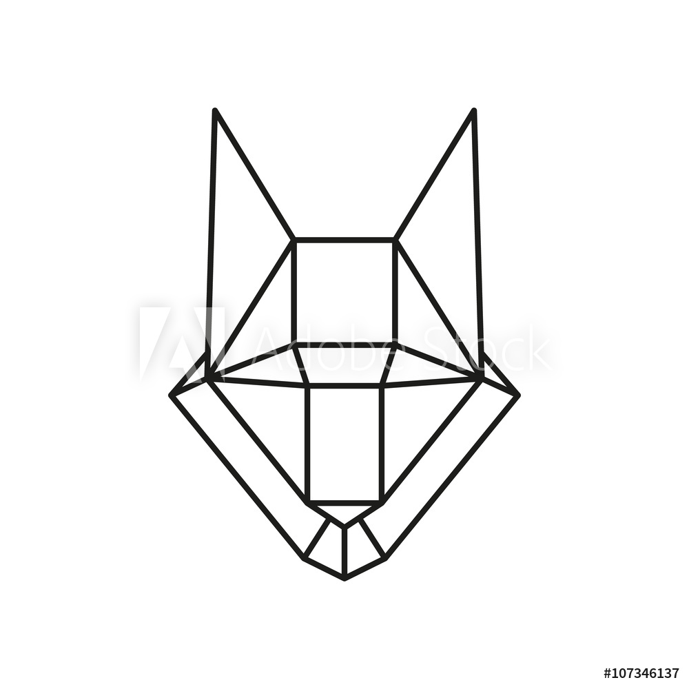 1000x1000 Del Vector Del Lobo Europosters Es