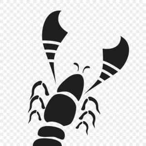 Lobster Silhouette Vector at Vectorified.com | Collection of Lobster ...