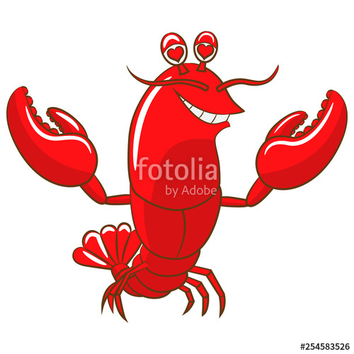 500x500 Lobster Vector Clipart Stock Image And Royalty Free Vector