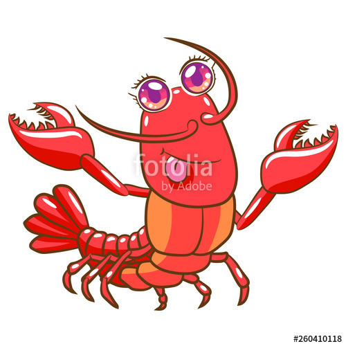 500x500 Lobster Vector Clipart Design Stock Image And Royalty Free Vector