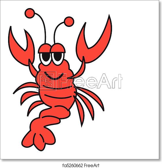 561x581 Free Art Print Of Lobster Vector Clip Art Lobster Vector Clip Art