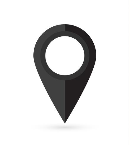 440x490 Location Pin Map Pin Flat Icon Vector Design