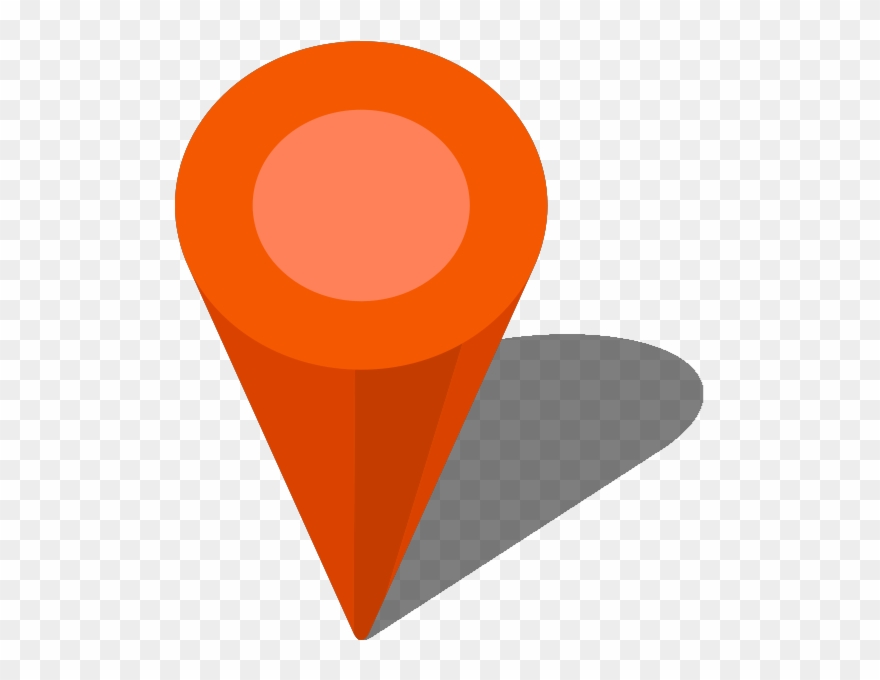 880x680 Location Clipart Orange