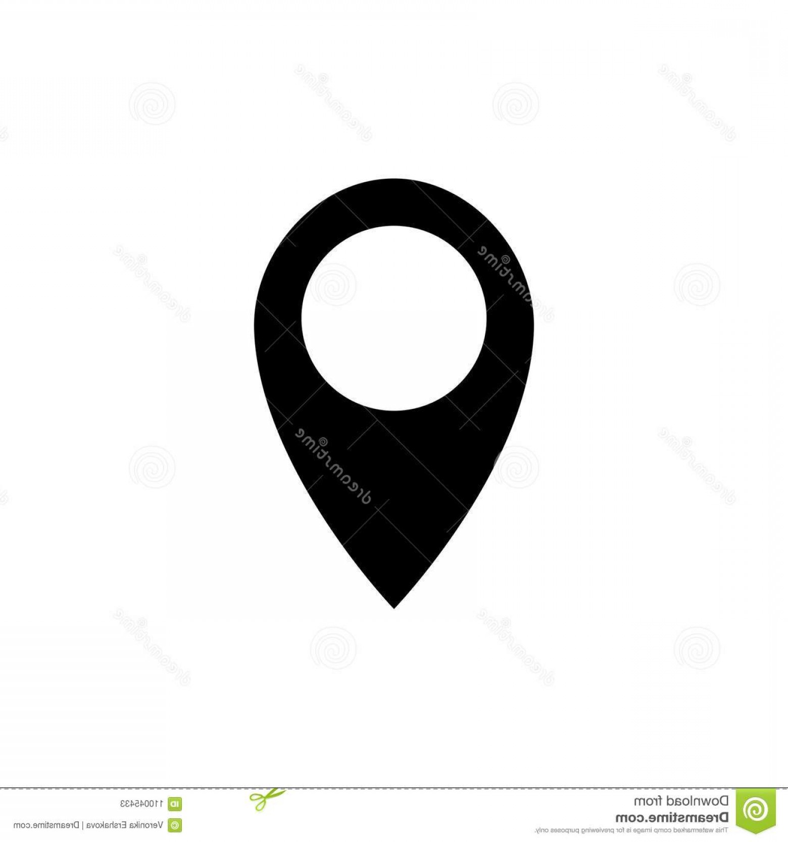 1560x1668 Location Icon Vector Pin Sign Isolated White Location Icon Pin