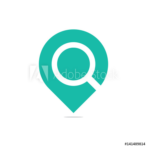 500x500 Search Location Logo Vector