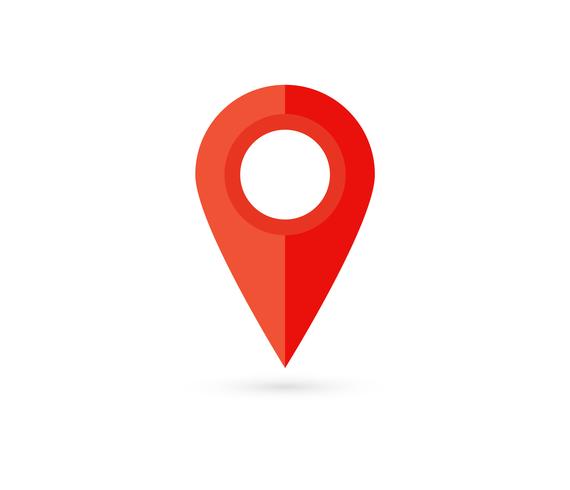 570x490 Location Pin Map Pin Flat Icon Vector Design