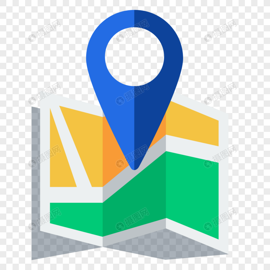 860x860 Map Location Icon Free Vector Illustration Material Png