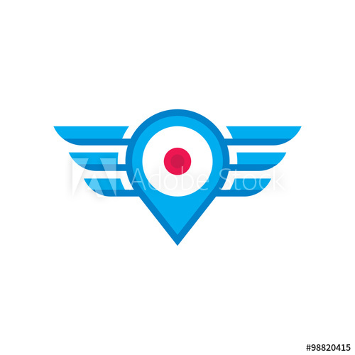 500x500 Location Vector Icon Sign Mobile Location