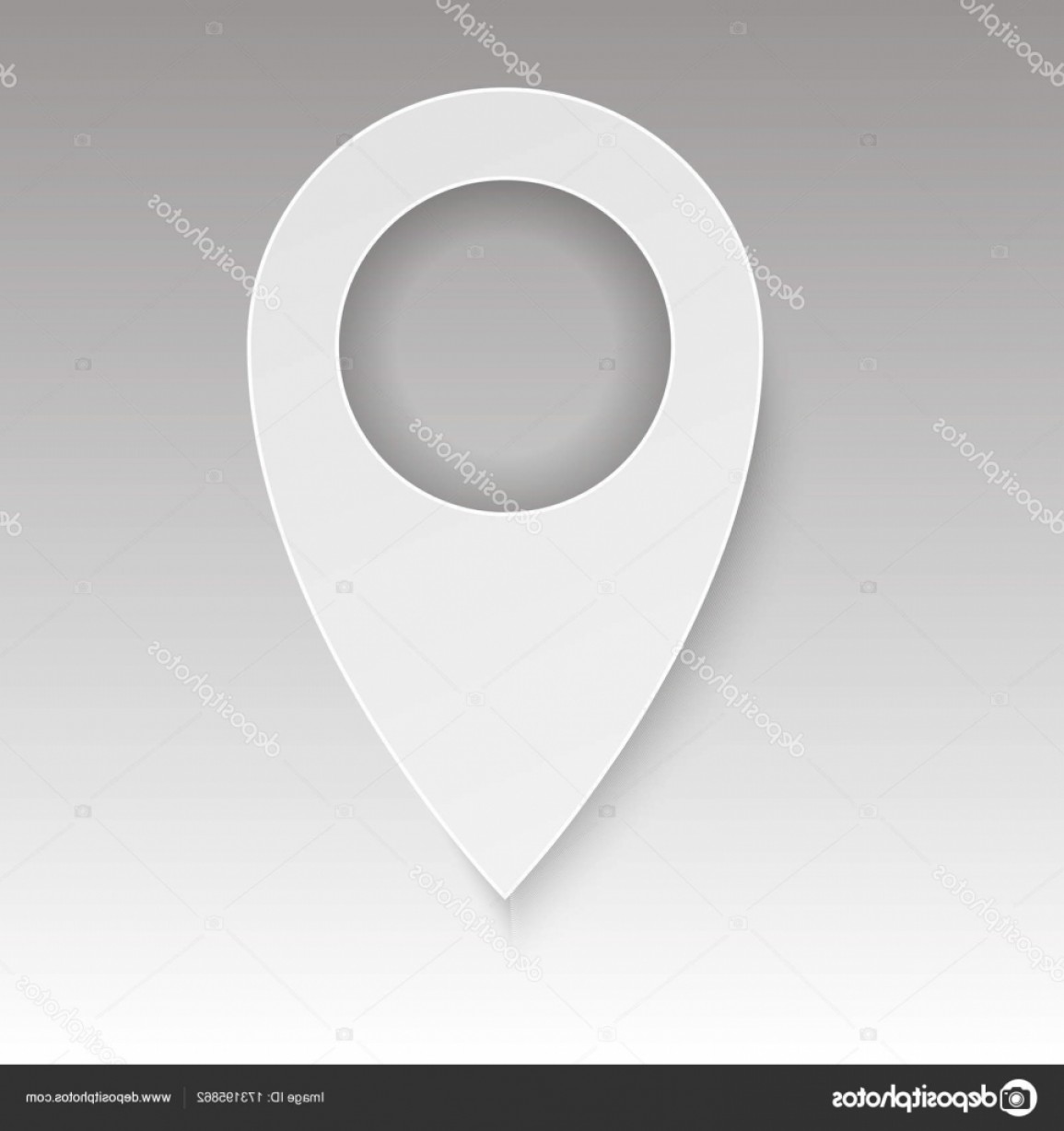 1155x1228 Stock Illustration Infographic With White Location Marker