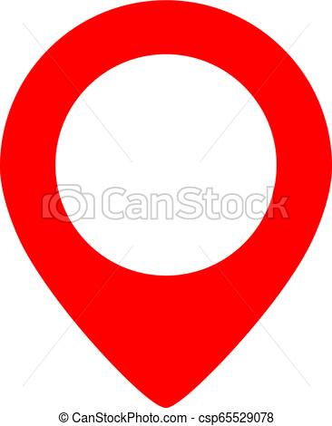 366x470 Geo Location Pin Marker On White Background