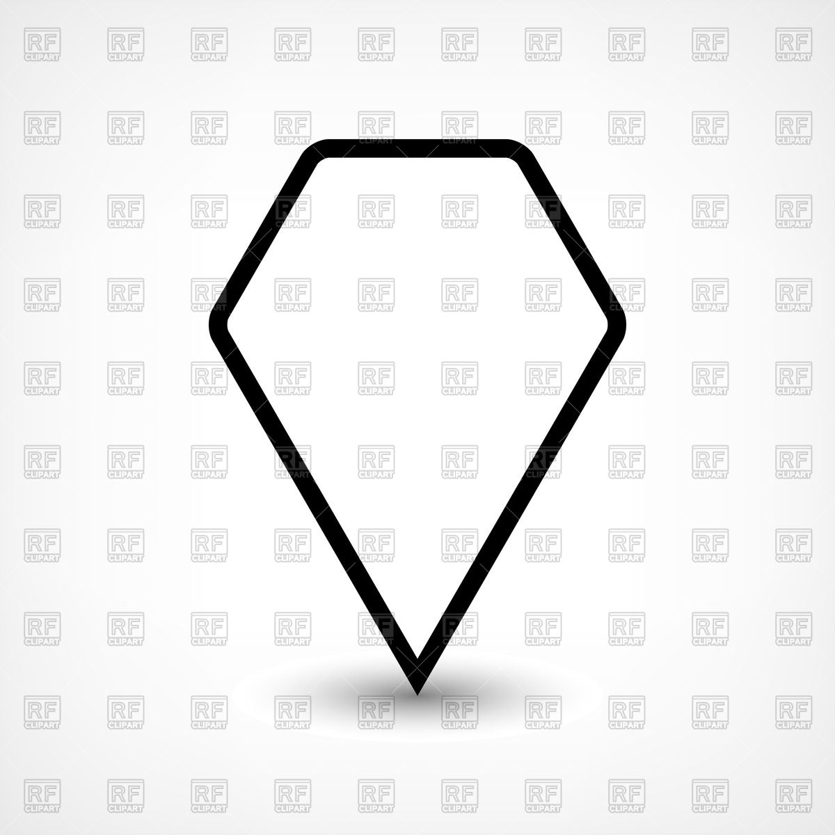 Outline Of Hexagon Shaped Location Map Pin Vector Image Of Signs 1200x1200 Outline Of Hexagon Shaped Location Map Pin Vector Image Of Signs