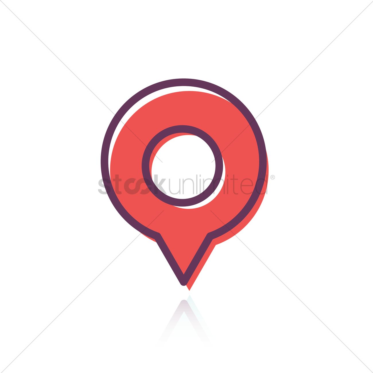 Free Location Pin Vector Image 1300x1300 Free Location Pin Vector Image