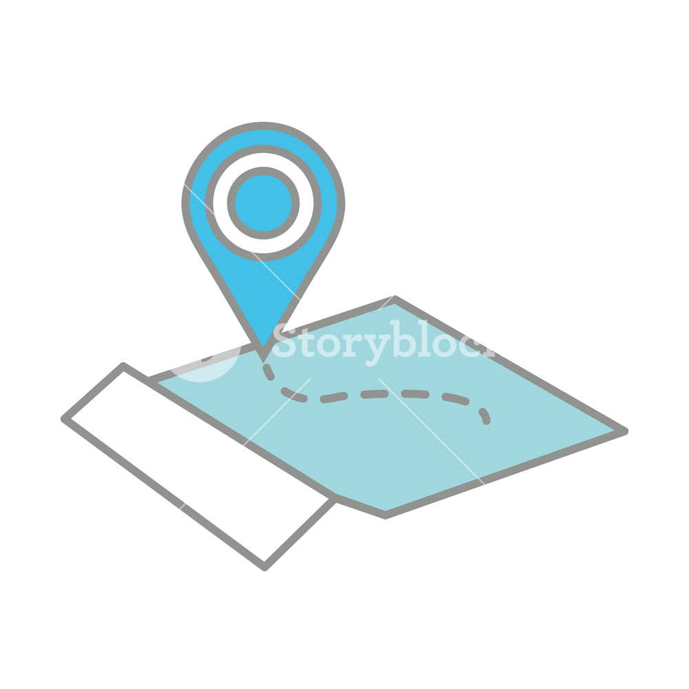 Line Color Geography Global Map With Location Symbol Vector 1000x1000 Line Color Geography Global Map With Location Symbol Vector