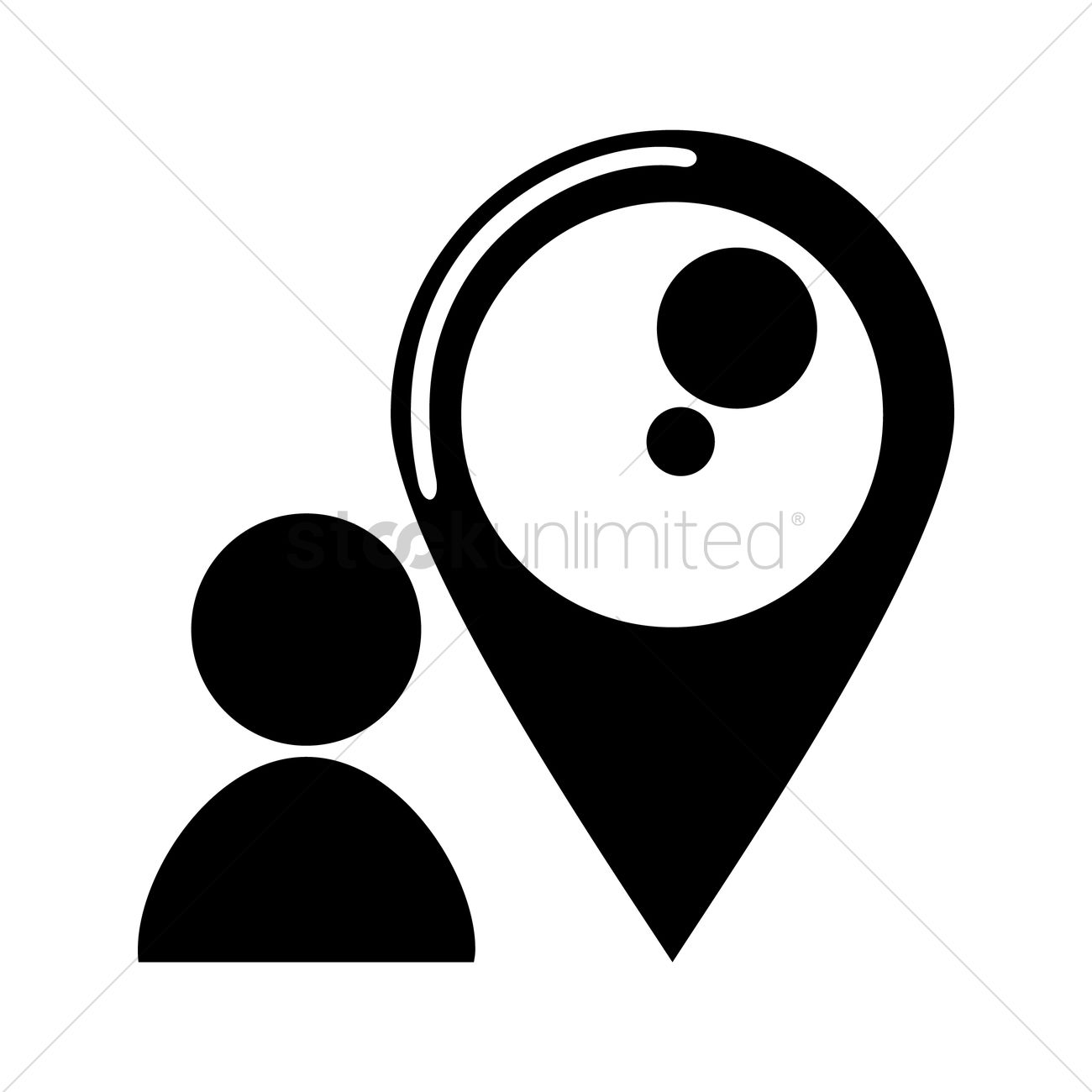 1300x1300 Sending Location Icon Vector Image