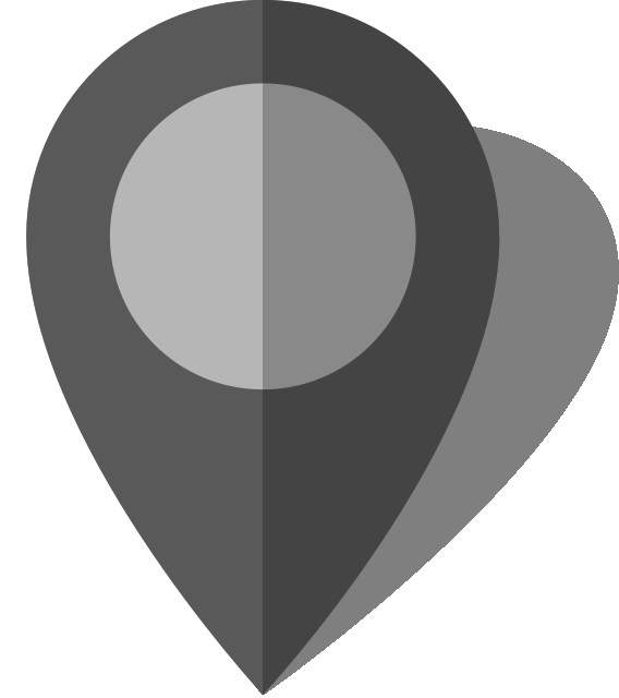568x640 Simple Location Map Gray Free Vector Data