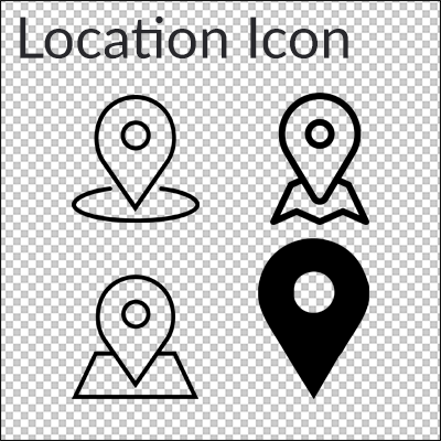 400x400 Free Location Transparent Vector High Quality Vectors