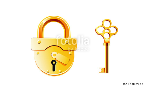 Lock And Key Vector at Vectorified.com | Collection of Lock And Key ...