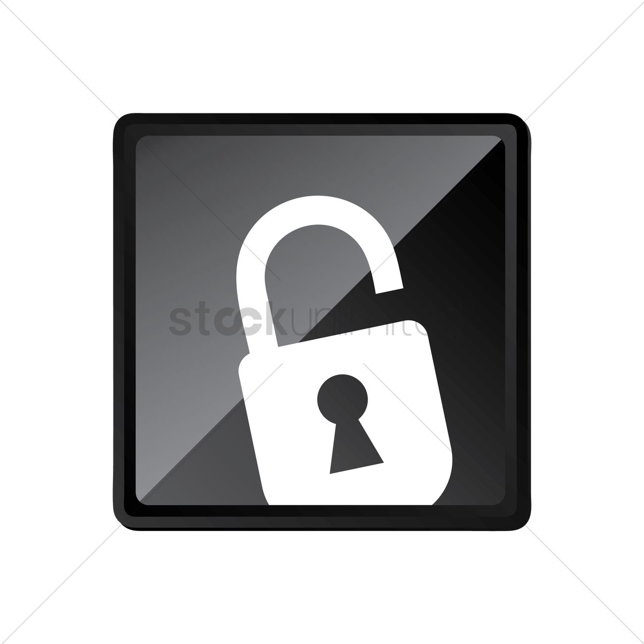 1300x1300 Lock Icon Vector Image