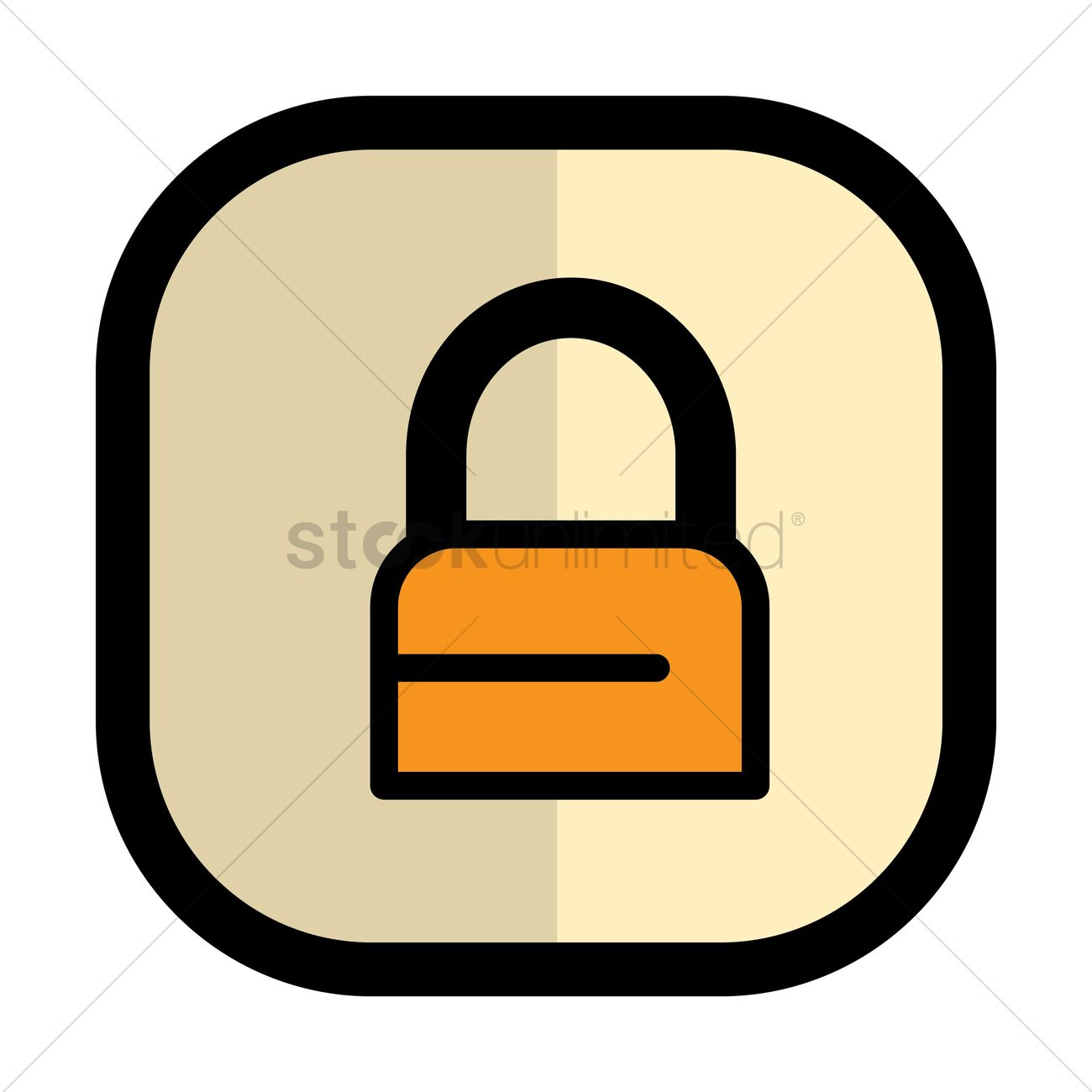 1300x1300 Lock Icon Vector Image
