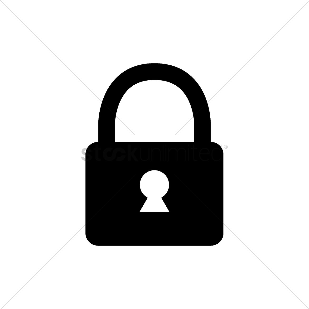1300x1300 Lock Icon Vector Image
