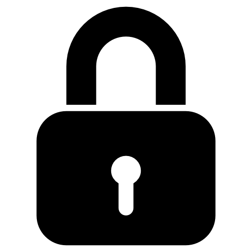 512x512 Locked Padlock Free Vector Icons Designed