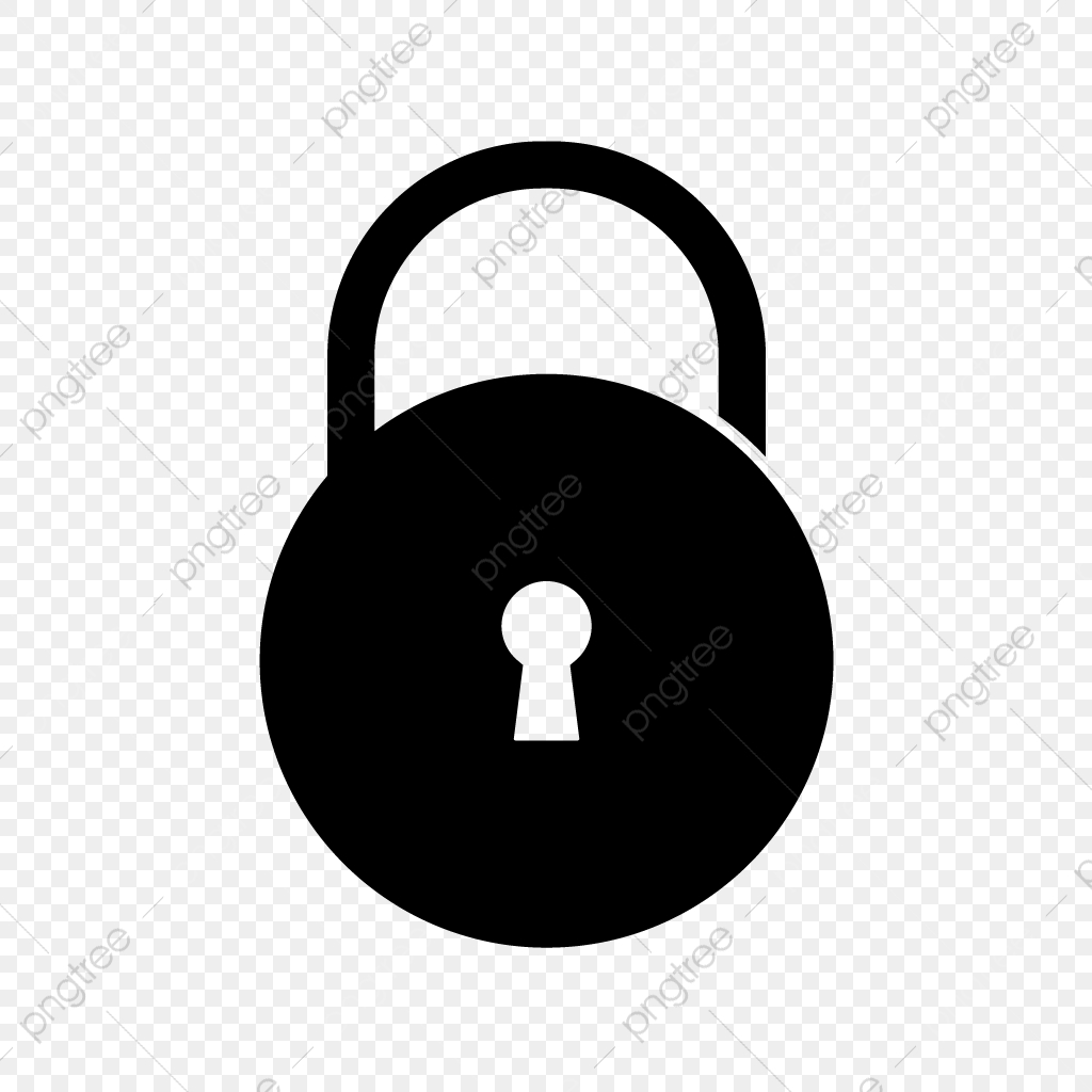 1024x1024 Lock Vector Icon, Lock, Padlock, Secure Png And Vector
