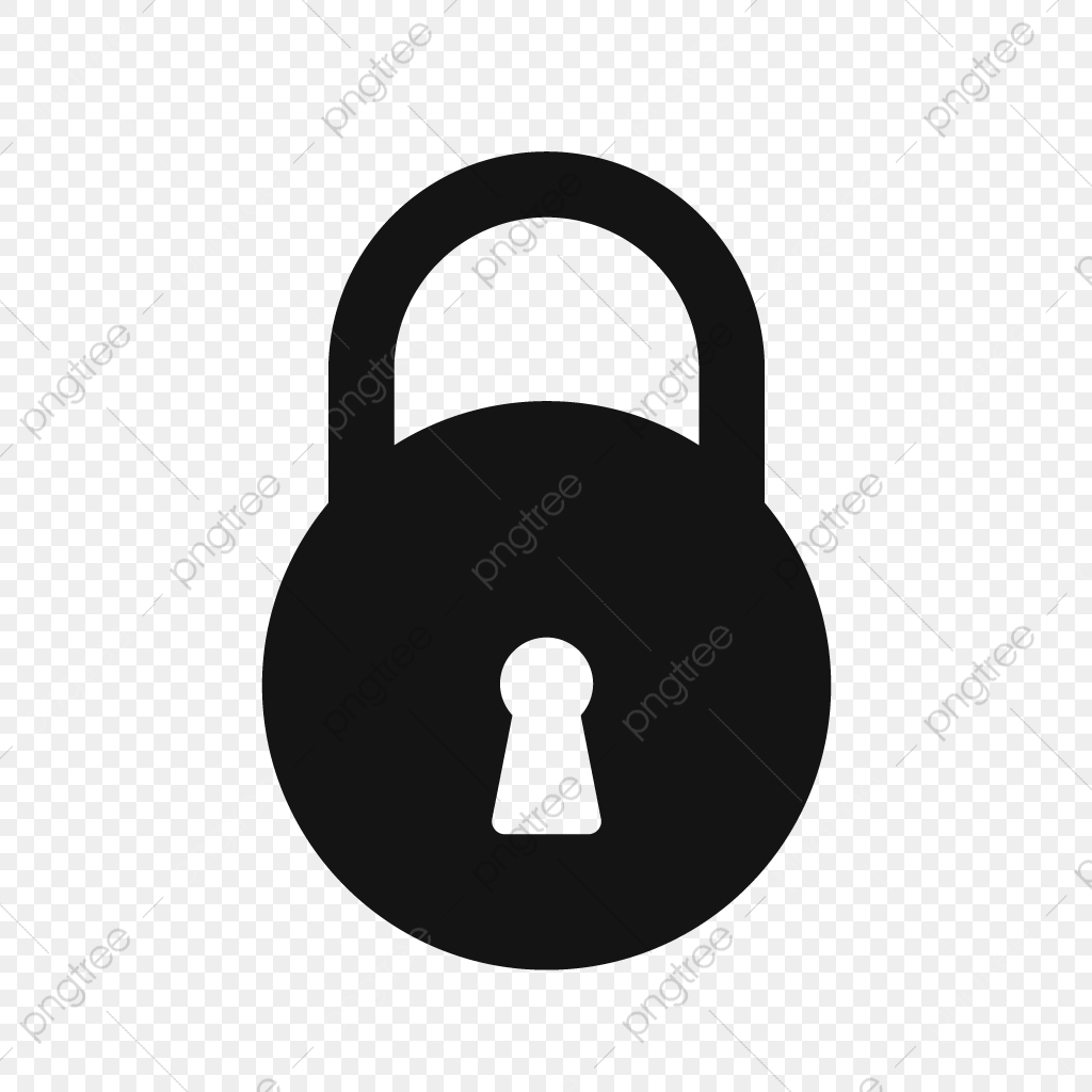 1024x1024 Lock Vector Icon, Lock, Safe, Safety Png And Vector