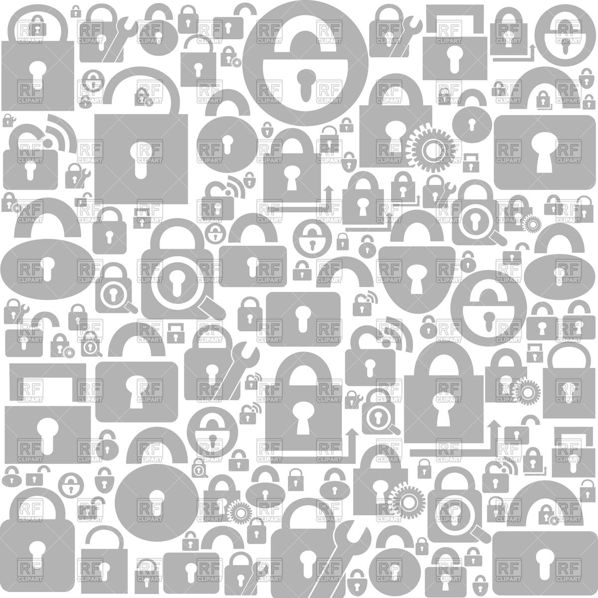 1200x1200 Background Made Of Locks Vector Image Of Backgrounds, Textures