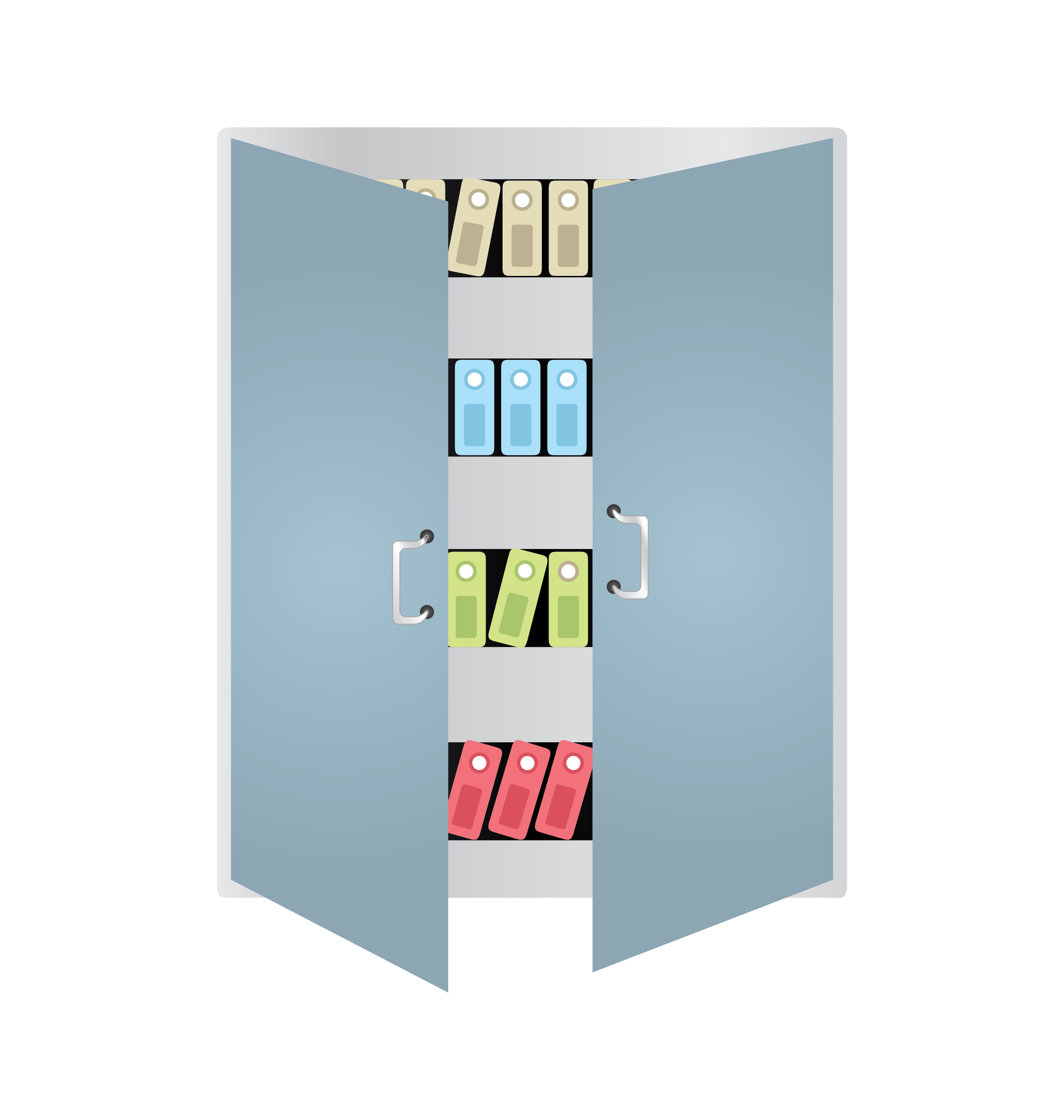 3000x3158 Books Locker Animated Creativity