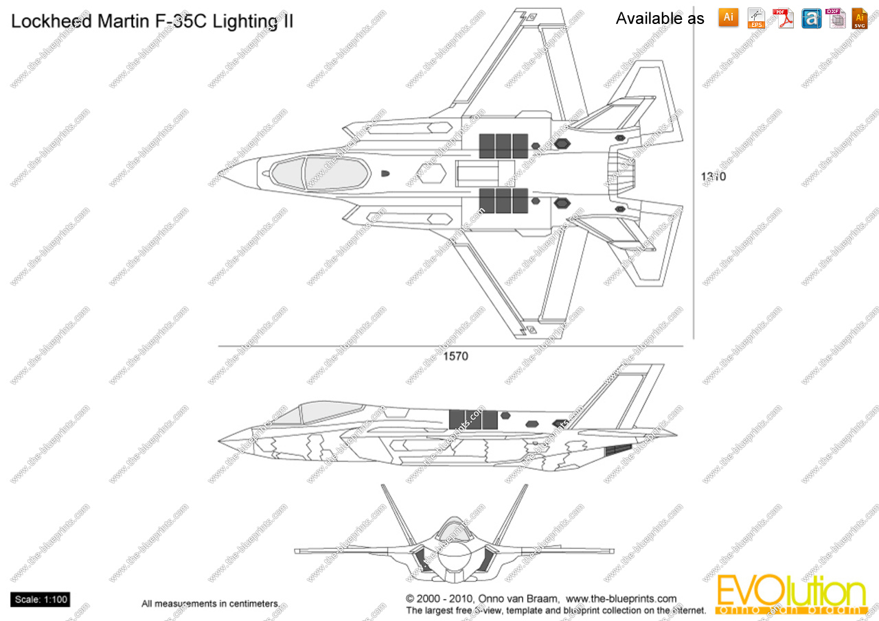 F 35 чертежи