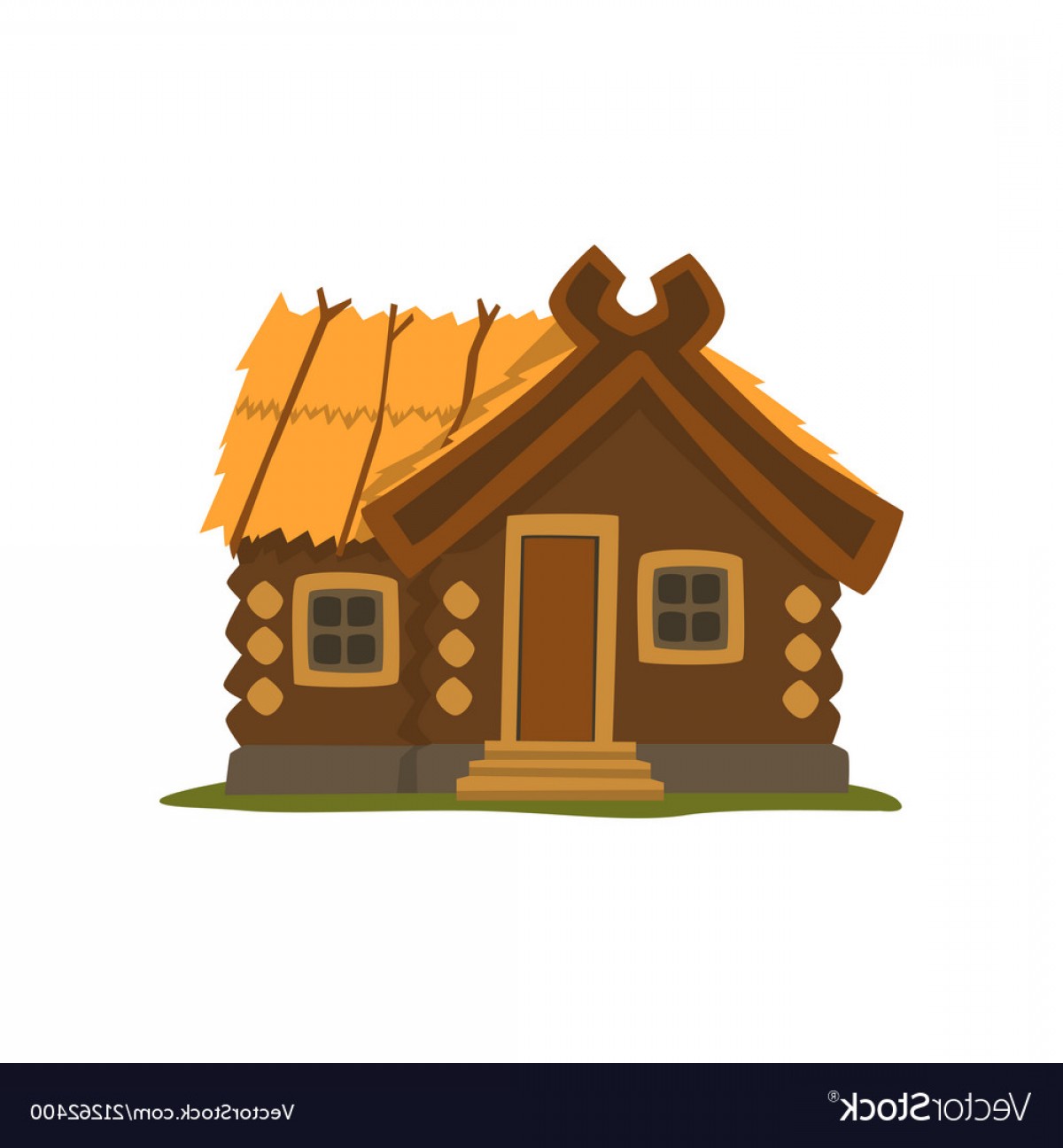 Log Cabin Vector at Vectorified.com | Collection of Log Cabin Vector ...