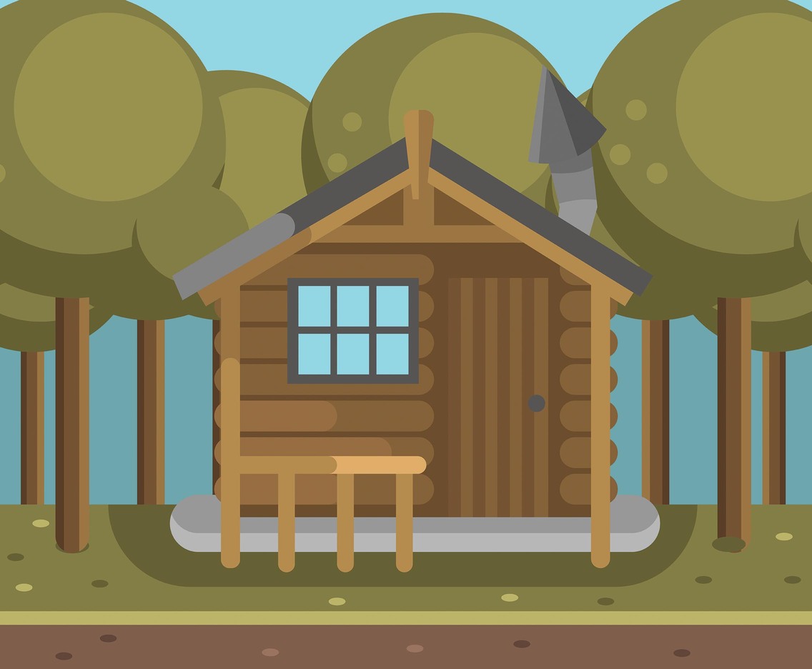 Log Cabin Vector Vector Art Graphics 1136x936 Log Cabin Vector Vector Art Graphics